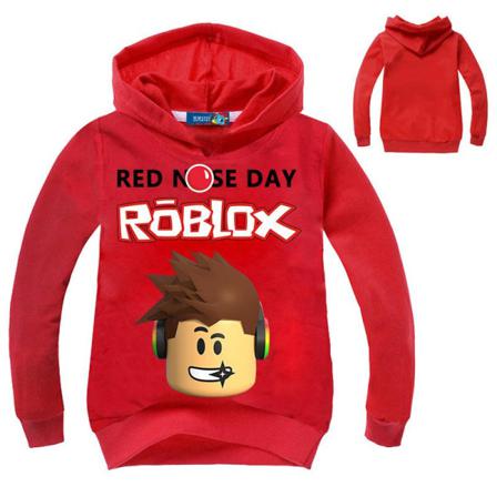 Roblox Hoodie / Huvtröja Storlek 110 Cl Röd