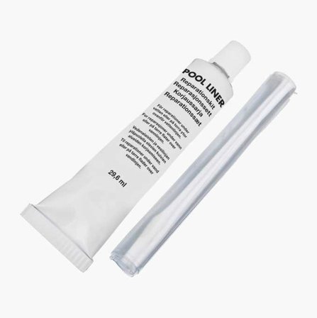 Biltema - Reparasjonssett for Basseng med PVC-liner, Inkluderer Limtube og Påføringsverktøy, Gjelder for Mindre Hull Reparasjoner
