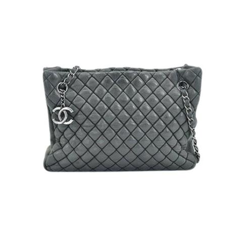 Chanel Vintage, Pre-Owned Quilt Shoulder Bag Zwart, Dames, Maat:ONE Size