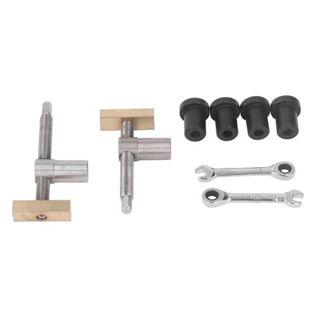 2 st träbearbetning skrivbordsklämma justerbar arbetsbänk snabb fast klämma mässing fixtur skruvstäd med 4 bänk hund 20mm svart bänk hund