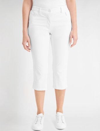 Calvin Klein Golf Isabel Capri Trouser - White - XS