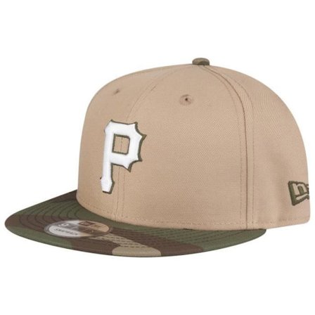 New Era 9Fifty Snapback Keps - Pittsburgh Pirates kamel camouflage