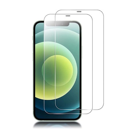 2-Pack - iPhone 12/12 Pro Härdat Glas Skärmskydd