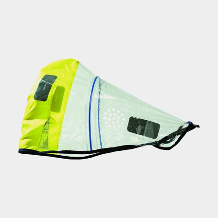 Sprayhood voor opblaasbare reddingsvest Baltic Sprayhood, ISO 12402-8 goedgekeurd, voor Baltic opblaasbare reddingsvesten