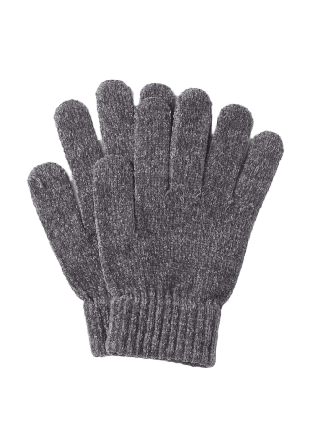 Å WOMAN Fingervantar i chenille KAJSA Vantar & handskar Grå ONESIZE