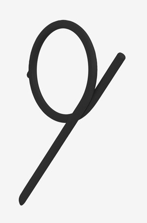 Spinder Design - Kåpekrok Tuba S - Svart - Knagger & knotter - Fra Homeroom