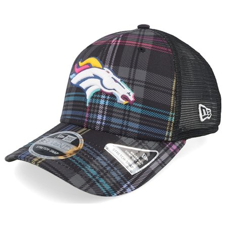 New Era - NFL Černá trucker Kšiltovka - Denver Broncos NFL24 Crucial Catch 9SEVENTY Tartan Trucker @ Hatstore