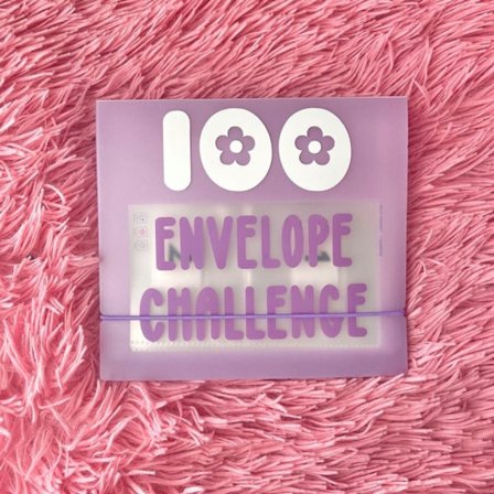 100 Envelope Challenge Perm A5 Perm Lilla
