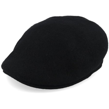 Barts - Zwart flatcap Cap - Fjordur Cap Black Flat Cap @ Hatstore