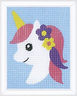 Broderipakke Bilde Enhjørning - Vervaco