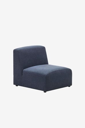 Kave Home - Sofamodul Neom, 75 cm - Blå - Sofamoduler - Fra Homeroom