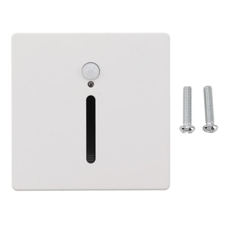 LED-stegljus 3W infälld rörelse Seneor Skymning-till-gryning-sensor 4000K Trappljus 110-240V för inomhusgarderoben Hall