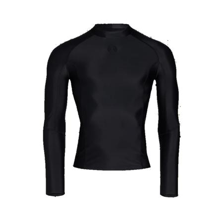 Marine Serre Long Sleeve Tops Sort, Herre