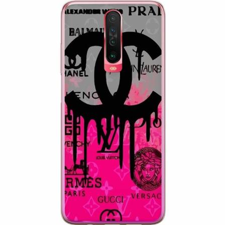 Xiaomi Redmi K30 Genomskinligt Skal Cc Pink