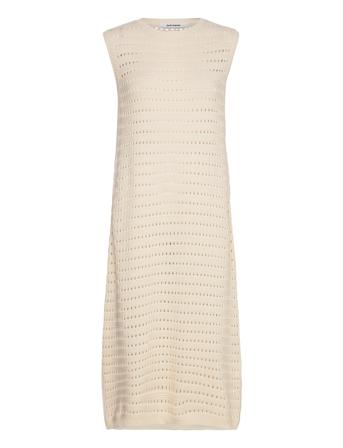 Srhennie Knit Dress Beige Soft Rebels