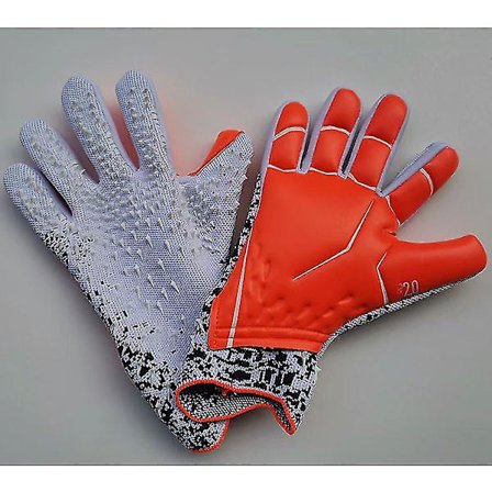 Ammattimaiset silikonikumiset vedenpitävät liukumattomat hanskat lateksi aikuiset lapset jalkapallomaalivahdin hanskat / 13 väriä saatavilla