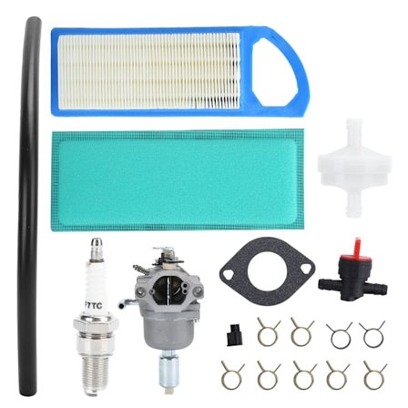 Forgasser Luftfiltersett Reservedeler 796109 591731 594593 for Intek Gressklipper
