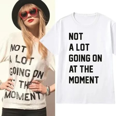 Sommer Fashion Bogstav Print T-shirt Til Fans Gave Tøj Dame T-shirt Taylor T-shirt Vintage Dame Swift Kortærmet Tee L3036-3