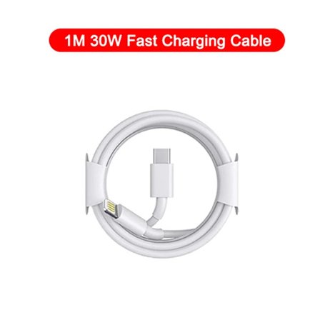PD 30W compatible Apple Snabbladdare iPhone 15 11 12 13 14 Pro Max XR X XS Max 8 Plus Telefonladdarkabel Snabbladdningstillbehör
