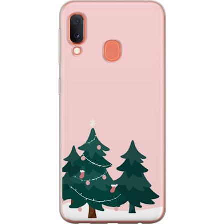 Samsung Galaxy A20e Gjennomsiktig deksel Graner God Jul