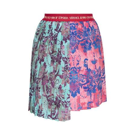 Versace Jeans Couture Pleated Nederdel Pink, Dame, Størrelse: 2XS