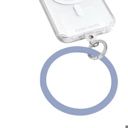 Armbånd til telefon - CASE-MATE - Telefon Bangle - Silikone - Lys blå - Opladning uden at fjerne