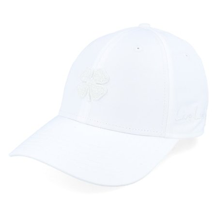 Black Clover - White adjustable Lippis - Hollywood 22 Ladies Cap White/White Iris Adjustable @ Hatstore