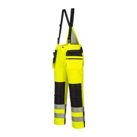 PORTWEST Vinterbyxa varsel PW351 kl2 gul M - Lyreco - Arbetskläder - Arbetsbyxor och shorts - Varselbyxor
