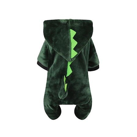 Husdjursdräkt Hund Halloween Kostym Hund Dinosaurie Kostym Hund Jumpsuit Husdjur Valp Tillbehör - Storlek