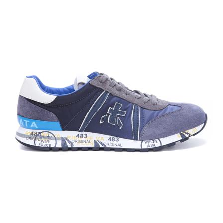 Premiata - Sneakers - Blå - Herr - Storlek: 41 Eu, Herr, Storlek: 41 EU