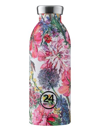 Clima, 500 Ml - Insulated Bottle - Begonia Patterned 24bottles