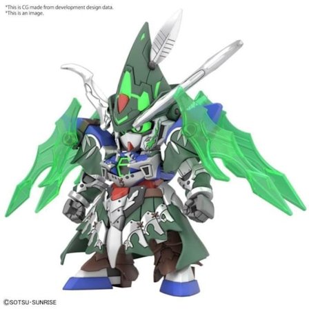Modellkit - GUNDAM - SDW Heroes Robinhood Gundam AGE-2 - Grön - Flerfärgad - Plastisk