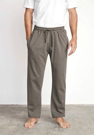 Cellbes of Sweden - Sweatshirtbyxa med ledig passform - gråmelange - för herrar - M