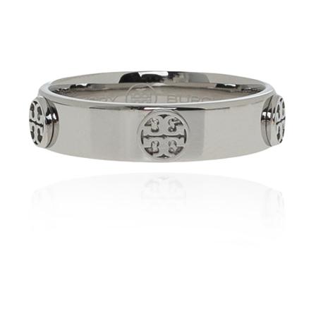 Tory Burch - Ringar - Grå - Dam - Storlek: 47 Mm, Dam, Storlek: 47 MM