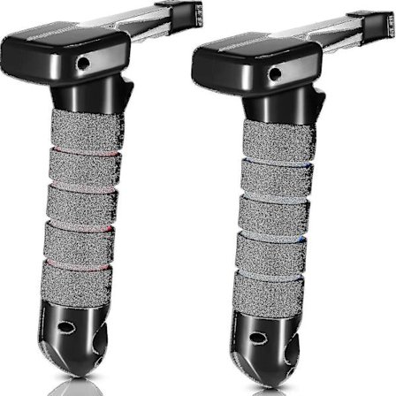 2 stk. Køretøjsstøttehåndtag Bil Dørhjælp Håndtag Ældre Bilhjælp Håndtag Med Vinduebryder Til De Fleste Biler, Sort-yvan [DB]