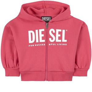 Kids - Diesel Fuchsia Rose Skrellyb Hooded Sweater 9 Months - Jumpers and knitwear - 9 months - Pink