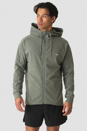 Activity Zip Hoodie Sea Green