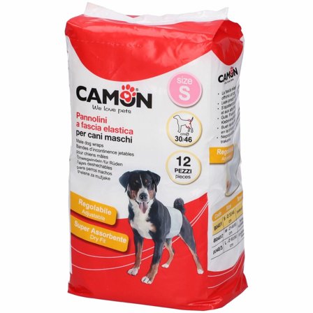 Camon Pannolini A Fascia Cani Maschi Misura 1
