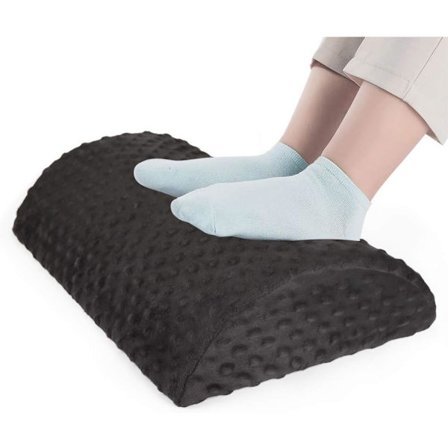 Fotstøtte, kontorfotstøtte, svampestativ, fotstøtte under skrivebord, ergonomisk fotstøtte