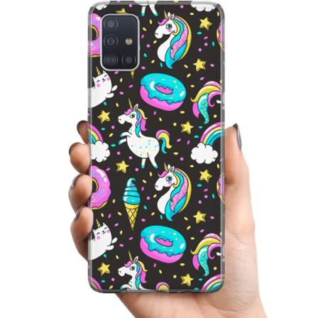 Samsung Galaxy A51 TPU Matkapuhelimen kuori Unikorni