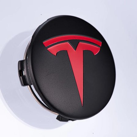 4 delar 56mm Tesla Logotyp Hjul Navkapslar för Modell 3 Modell Y Modell S