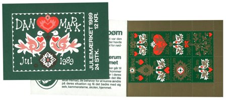 Danmark - Julemærkehæfte 1989