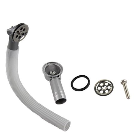 Köksho Afløbsrør Sideværts Cirkulært Vask Tilbehør