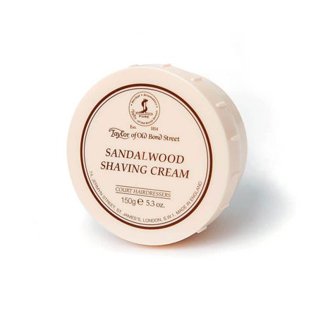 Taylor Of Old Bond Street Barbercreme 150 g Sandalwood, Mænd, Skincare, Hårfjerning