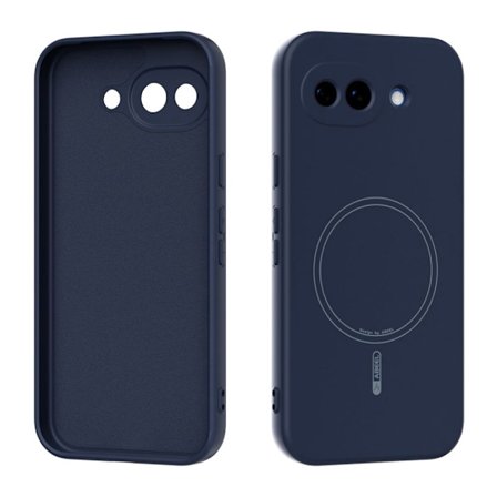 ABEEL Google Pixel 10a MagSafe Compatible Silicone Case - Dark Blue