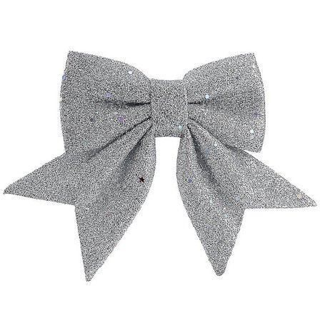 1 st jul guld damm båge julgran printed båge prydnad för köpcentret