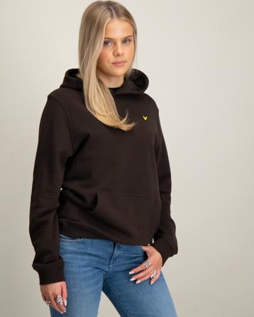 Lyle & Scott CLASSIC OTH HOODY FLEECE Braun Hoodies/Kapuzenpullover Mädchen - Kidsbrandstore