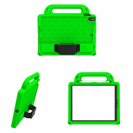 Rhombus stötsäker fodral för iPad Pro 11 inch (2020) / 10.2 (2019) - grön