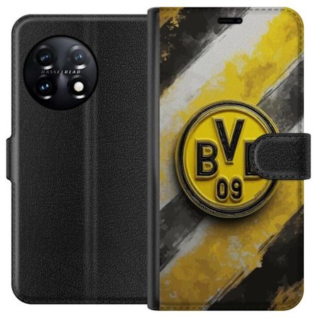 Kompatibel Tegnebogsetui til OnePlus OnePlus 11R Farverigt abstrakt puslespillsmønster, der symboliserer fællesskab, mangfoldighed og kreativitet i