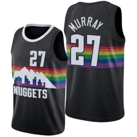 Baskettröja för herrar JOKIC 15# URRAY 27# PORTER JR. 1# vuxen ode Top tee Sport T-shirts I